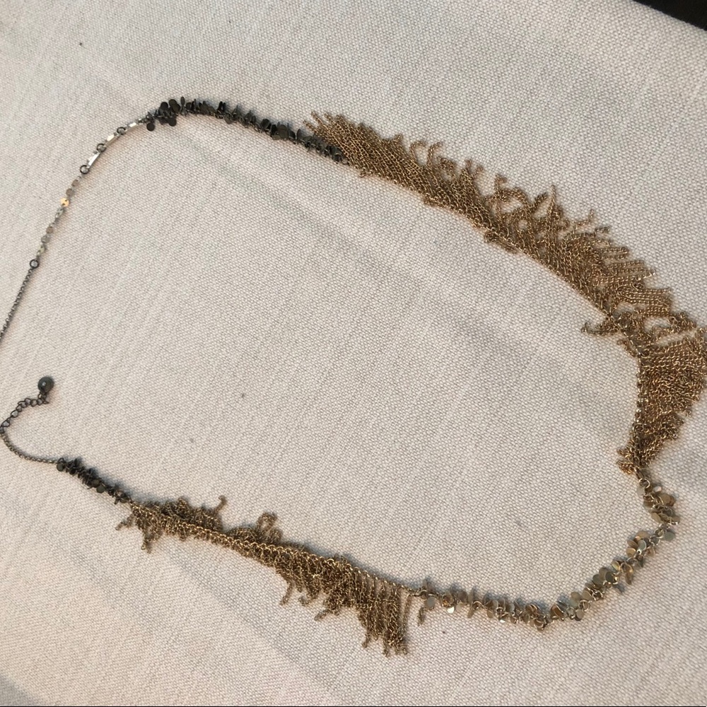 JCrew Fringe Beaded Necklace